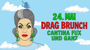 Drag Brunch am Pfingstsonntag 2026 in der Cantina fux und ganz in Hamburg