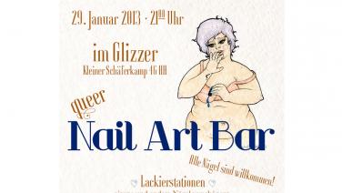 queer Nail Art Bar im glizzer