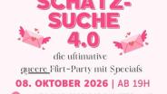 SCHATZSUCHE - DIE queere After Work-FLIRT-Party am Do 8. Oktober im Cascadas