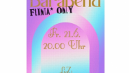 Ultraviolett Barabend - Flinta* only am Freitag 21.6. ab 20 Uhr im LiZ in der Karolinenstraße 21a.