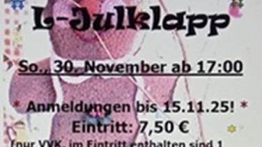 L-Julklapp - anmelden nicht vergessen!