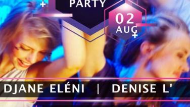 CSD Frauen Party am 2.8.24 im Cascadas mit DJ Denise und Eleni